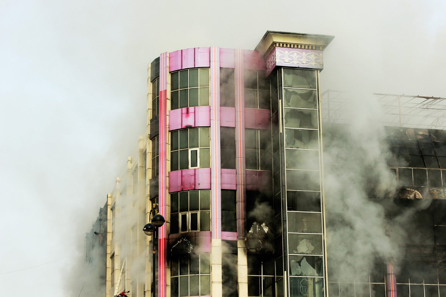Maison secondaire dont l’étage a brûlé